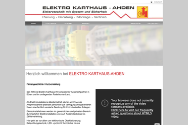 elektro-karthaus.de - Elektriker Büren