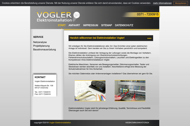 elektroinstallation-vogler.de - Elektriker Chemnitz