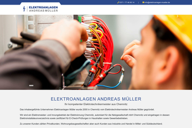 elektroanlagen-mueller.de - Elektriker Chemnitz