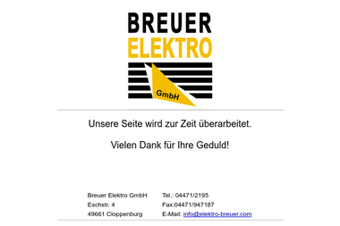 elektro-breuer.com - Elektriker Cloppenburg