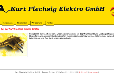 elektro-flechsig.de - Elektriker Dessau-Rosslau
