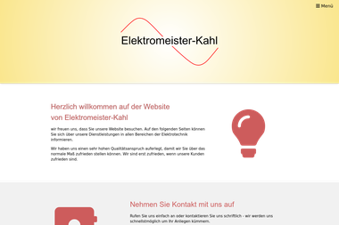 elektromeister-kahl.de - Elektriker Dreieich