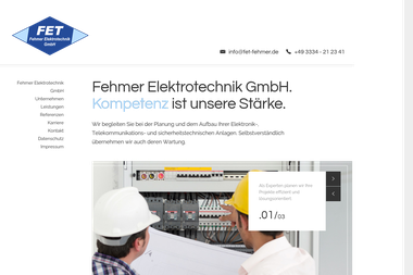 fet-fehmer.de - Elektriker Eberswalde