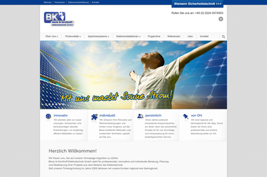 bkelektrotechnik.de - Elektriker Enger