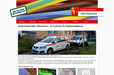 elektro-huebschmann.de - Elektriker Freital