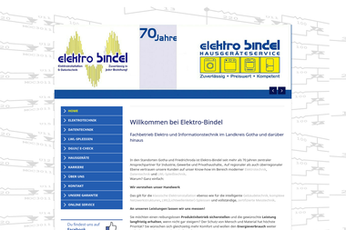 elektro-bindel.de - Elektriker Gotha