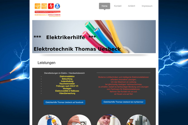 uesbeck.com - Elektriker Greven