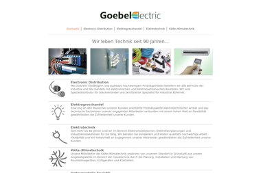 goebel-electric.de - Elektriker Grünstadt