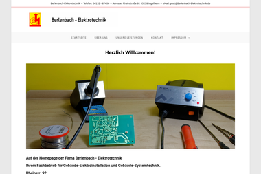 berlenbach-elektrotechnik.de - Elektriker Ingelheim Am Rhein