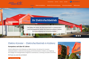 elektro-kuenster.de - Elektriker Koblenz
