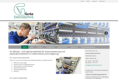 gerke-elektrotechnik.de - Elektriker Lüdenscheid