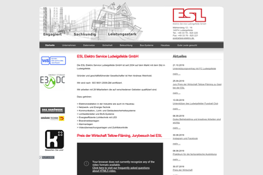 esl-elektro.de - Elektriker Ludwigsfelde