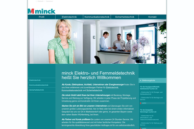 minck-elektrotechnik.de - Elektriker Marktoberdorf
