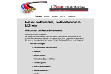 renke-elektrotechnik.de - Elektriker Müllheim
