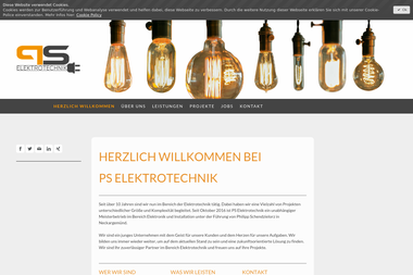 ps-elektrotechnik.net - Elektriker Neckargemünd