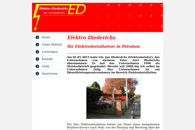 elektro-diederichs.de - Elektriker Potsdam