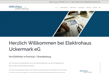 elektrohaus-uckermark.de - Elektriker Prenzlau