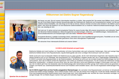 elektro-bogner.de - Elektriker Regensburg