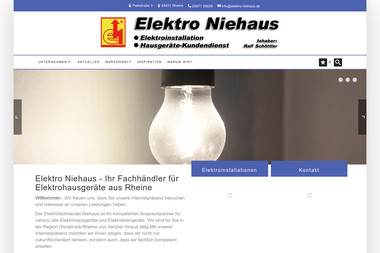 elektro-niehaus.de - Elektriker Rheine