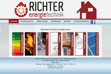 richter-energietechnik.de - Elektriker Sassenberg