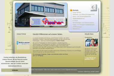 elektro-fischer-sad.de - Elektriker Schwandorf