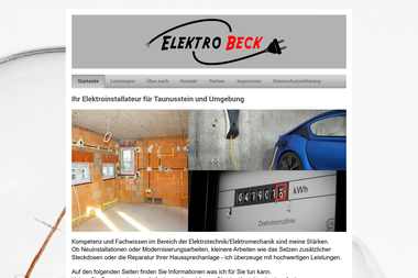 elektro-beck.biz - Elektriker Taunusstein