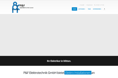 pf-elektro.de - Elektriker Witten