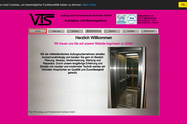 vts-aufzuege.de - Elektriker Witzenhausen