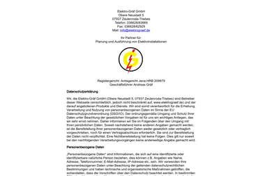 elektrograef.de - Elektriker Zeulenroda-Triebes