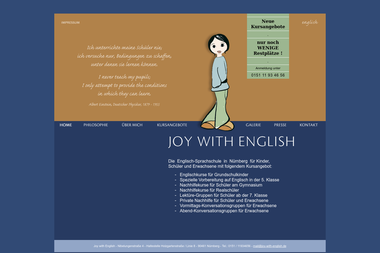 joy-with-english.de - Englischlehrer Nürnberg