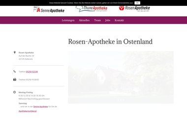 senneapotheke.de/rosen-apotheke-ostenland - Ernährungsberater Delbrück