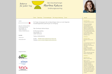 ernaehrungsberatung-kaluza.de/kontakt.html - Ernährungsberater Dortmund