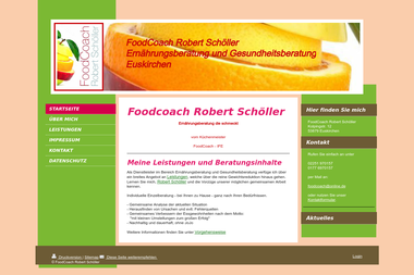 foodcoach-schoeller.de - Ernährungsberater Euskirchen