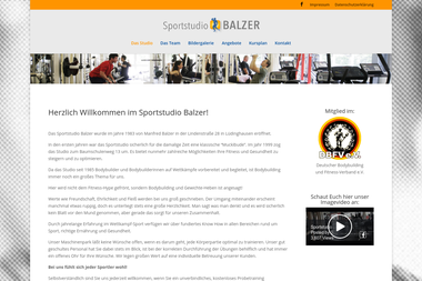 sportstudio-balzer.de - Ernährungsberater Lüdinghausen