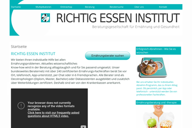 richtig-essen-institut.de - Ernährungsberater Rosenheim