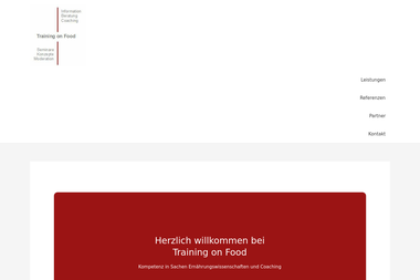 training-on-food.com - Ernährungsberater Schorndorf