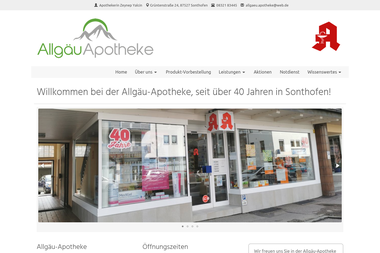 allgaeu-apotheke.de - Ernährungsberater Sonthofen