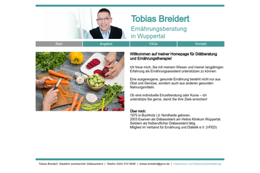 tobiasbreidert.de - Ernährungsberater Wuppertal