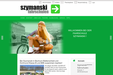 fahrschule-szymanski-theorie.de - Fahrschule Dortmund