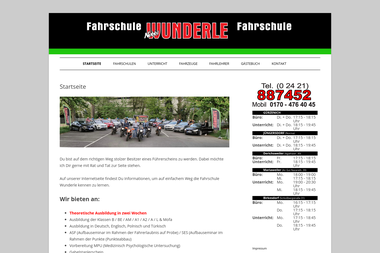 fahrschule-wunderle.de - Fahrschule Düren