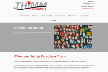 fahrschule-thimm.de - Fahrschule Fritzlar