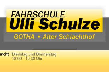 fahrschule-ulli-schulze.de - Fahrschule Gotha