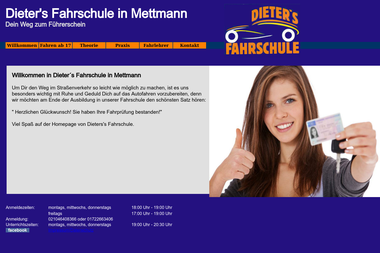 dieters-fahrschule.com - Fahrschule Mettmann