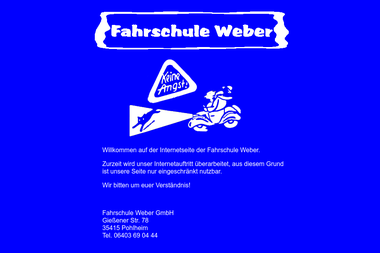 fahr-schule-weber.de - Fahrschule Pohlheim