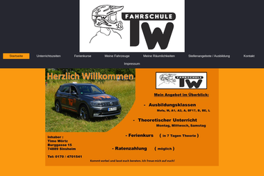 fahrschule-tw-sinsheim.de - Fahrschule Sinsheim