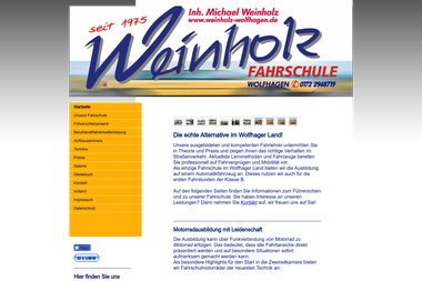 weinholz-wolfhagen.de - Fahrschule Wolfhagen