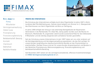 fimax.de - Finanzdienstleister Bad Tölz