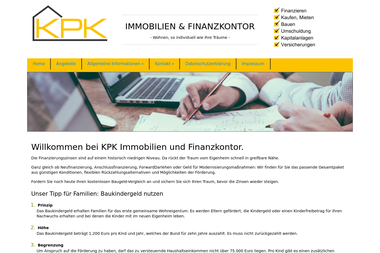 kpk-immobilien.de - Finanzdienstleister Baunatal