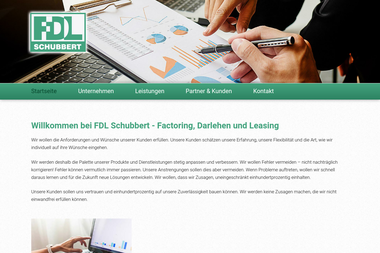 fdl-schubbert.de - Finanzdienstleister Cottbus