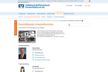 vrbank-ffb.de/wir-fuer-sie/filialen-ansprechpartner/ansprechpartner/uebersicht-ansprechpartner/anspr - Finanzdienstleister Germering